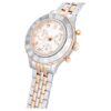 Zegarek Octea Chrono Swiss Made, metalowa bransoletka, wykończenie w odcieniu różowego złota, mieszanka metali Zegarek Octea Chrono Swiss Made, metalowa bransoletka, wykończenie w odcieniu różowego złota, mieszanka metali