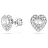 Zestaw Ariana Grande x Swarovski – mieszane szlify, serce, biały, pokryty rodem Zestaw Ariana Grande x Swarovski – mieszane szlify, serce, biały, pokryty rodem