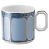 Filiżanka do espresso Signum z spodkiem, porcelana, niebieska Filiżanka do espresso Signum z spodkiem, porcelana, niebieska