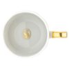 Filiżanka do espresso Signum z spodkiem, porcelana, żółta