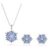 Zestaw „Magic Set Snowflake”, niebieski, pokryty rodem Zestaw „Magic Set Snowflake”, niebieski, pokryty rodem