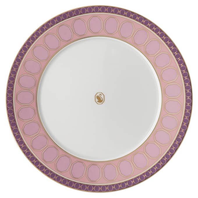 Zestaw talerzy Signum z porcelany, średni, wielokolorowy Zestaw talerzy Signum z porcelany, średni, wielokolorowy
